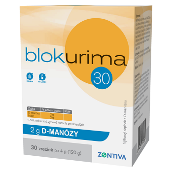 BLOKURIMA 2 g D-manózy 30 vreciek (Močové cesty)