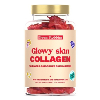 BLOOM ROBBINS Glowy skin collagen gummies 40 kusov