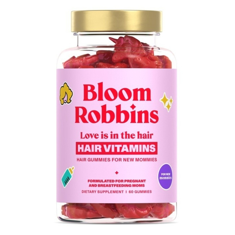Bloom Robbins LOVE is in the HAIR Hair gummies for new mommies žuvacie kocky na vlasy pre ženy 60 ks kúpite na Mojalekaren.sk