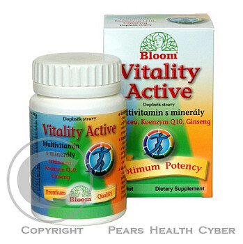 BLOOM Vitality Active Multivitamín s minerálmi tbl.60