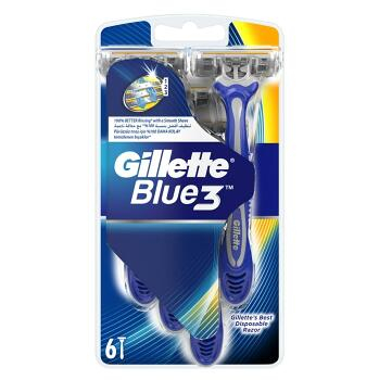 GILLETTE Blue3 Pánsky jednorazový holiaci strojček 6 kusov