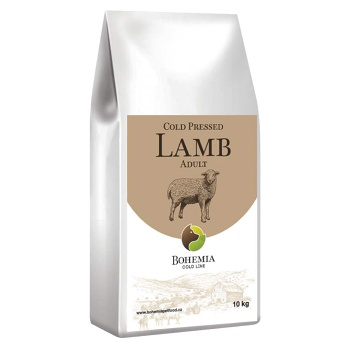 BOHEMIA COLD Adult Lamb krmivo pre psov 10 kg (Granule pre psov) - Lisované za studena