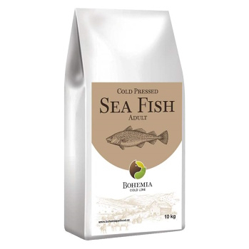BOHEMIA COLD Adult Sea Fish krmivo pre psov 10 kg (Granule pre psov) - Lisované za studena