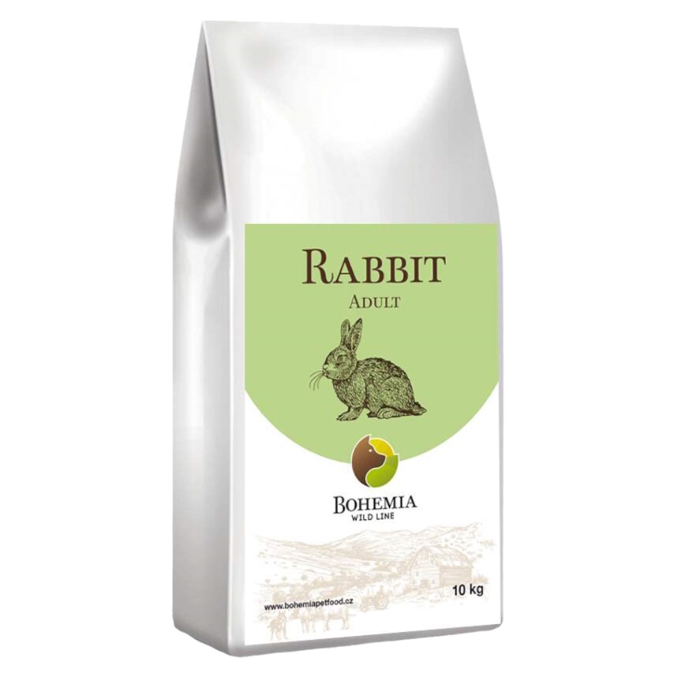 E-shop BOHEMIA Wild Adult Rabbit granule pre psov 10 kg