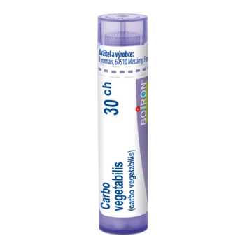 BOIRON Carbo vegetabilis CH30 4 g (Monokomponentné homeopatiká)