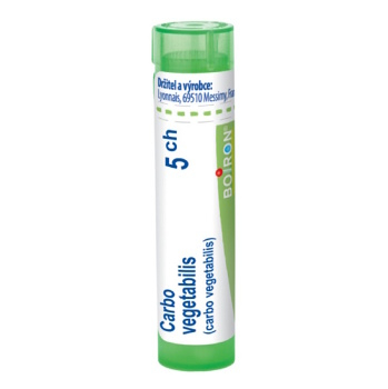 BOIRON Carbo vegetabilis CH5 4 g (Monokomponentné homeopatiká)