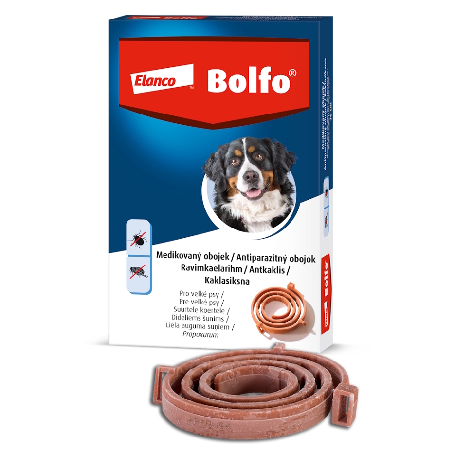 E-shop BOLFO medikovaný obojok pre veľké psy 70 cm 4.442 g 1 kus