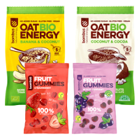 BOMBUS Ovsené kaše a ovocné gummies