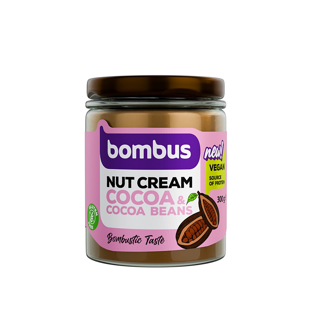 E-shop BOMBUS Nut arašidový krém s kakaom 300 g