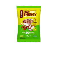 BOMBUS Oat energy apple & cinamon ovsená kaša 65 g BIO