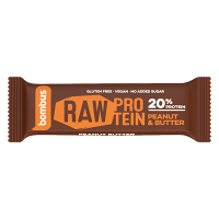 BOMBUS Raw proteínová tyčinka arašidová 50 g