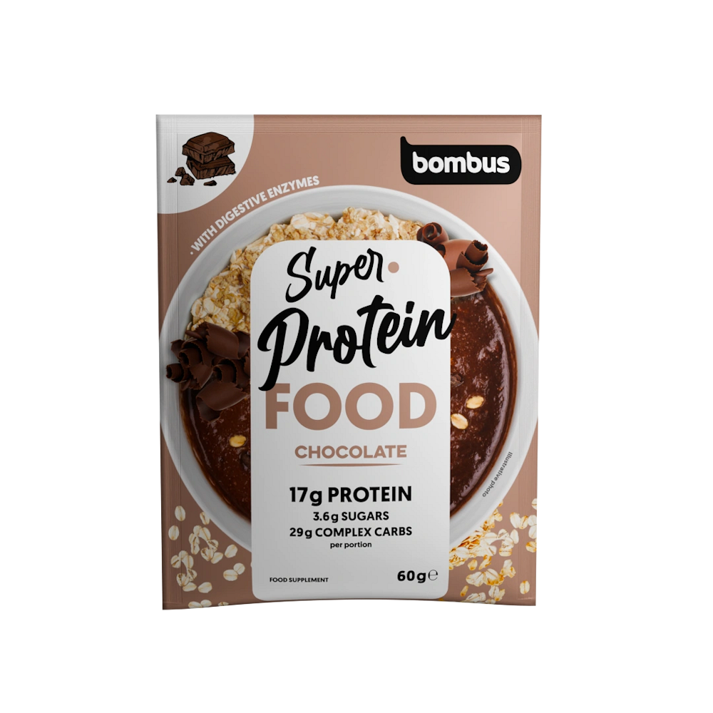 BOMBUS Super protein good chocolate kaša 60 g