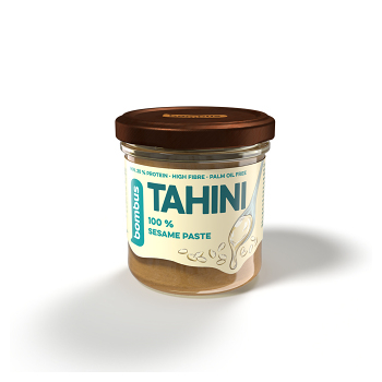 BOMBUS Tahini 100% sezamová pasta 300 g (Tahini pasta) - Prírodné