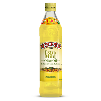 BORGES Extra Mild olivový olej 500 ml