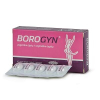 BOROGYN Vaginálne čapíky 10x2g