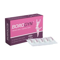 BOROGYN Vaginálne čapíky 10x2g