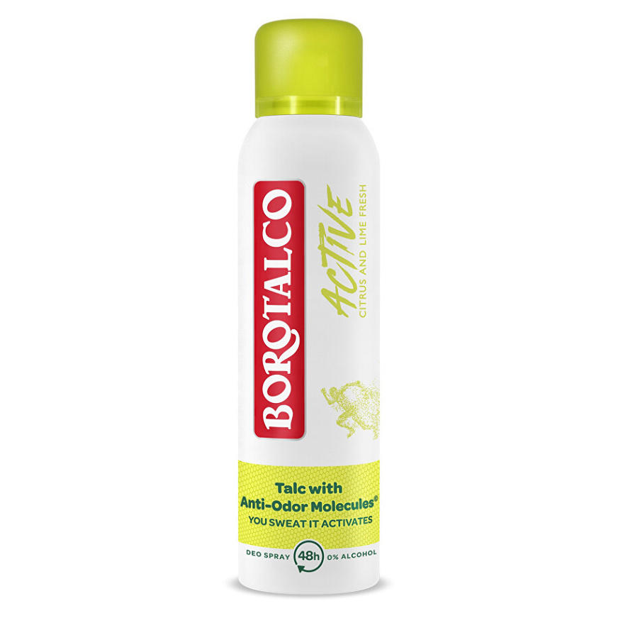 BOROTALCO Active Citrus and Lime Fresh Deo Spray 150 ml kúpite na Mojalekaren.sk