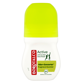 BOROTALCO Active Citrus and Lime Fresh roll-on dezodorant 50 ml