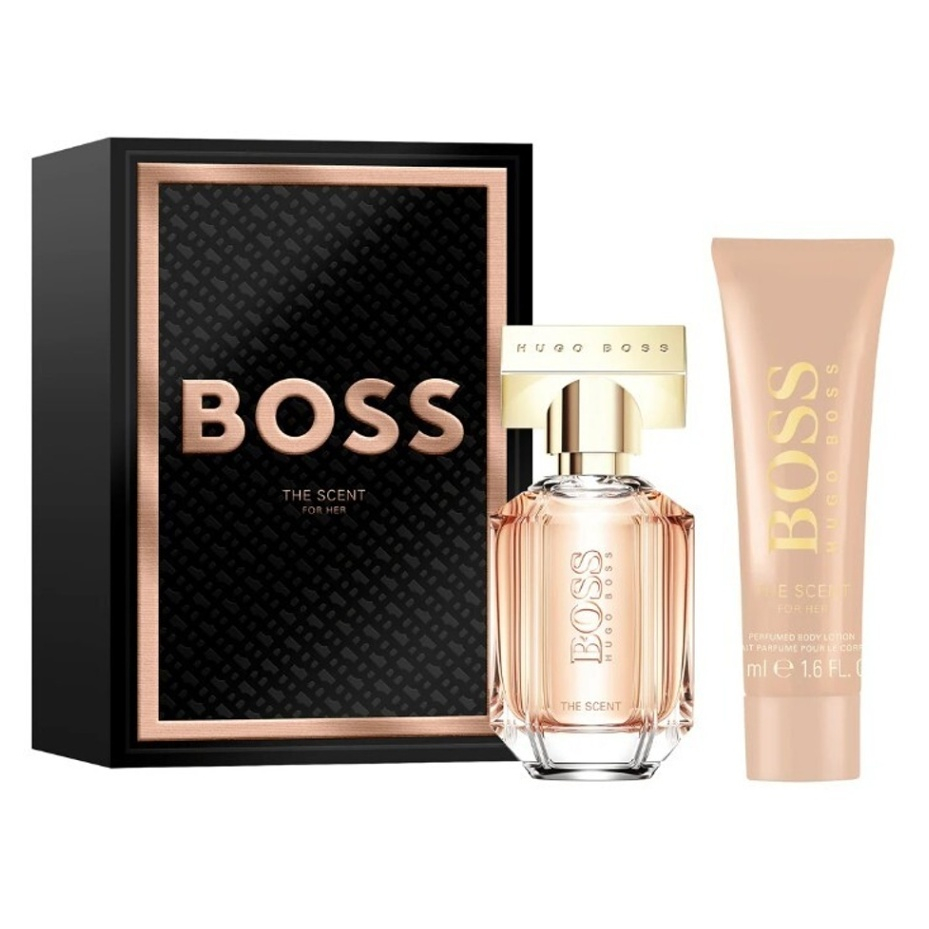 Boss The Scent For Her - EDP 30 ml + telové mlieko 50 ml Darčekové balenie