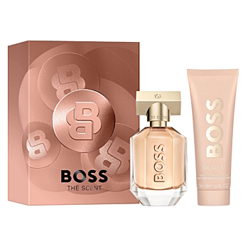 Boss The Scent For Her - EDP 30 ml + telové mlieko 50 ml Darčekové balenie (Kozmetické balíčky) - Sada