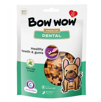 BOW WOW Premium Dental maškrty pre psov 60 g (Dentálne maškrty pre psov)