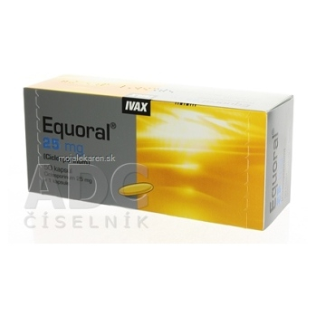 EQUORAL 25 mg cps (blis.Al/Al) 1x50 ks (Lieky na predpis)