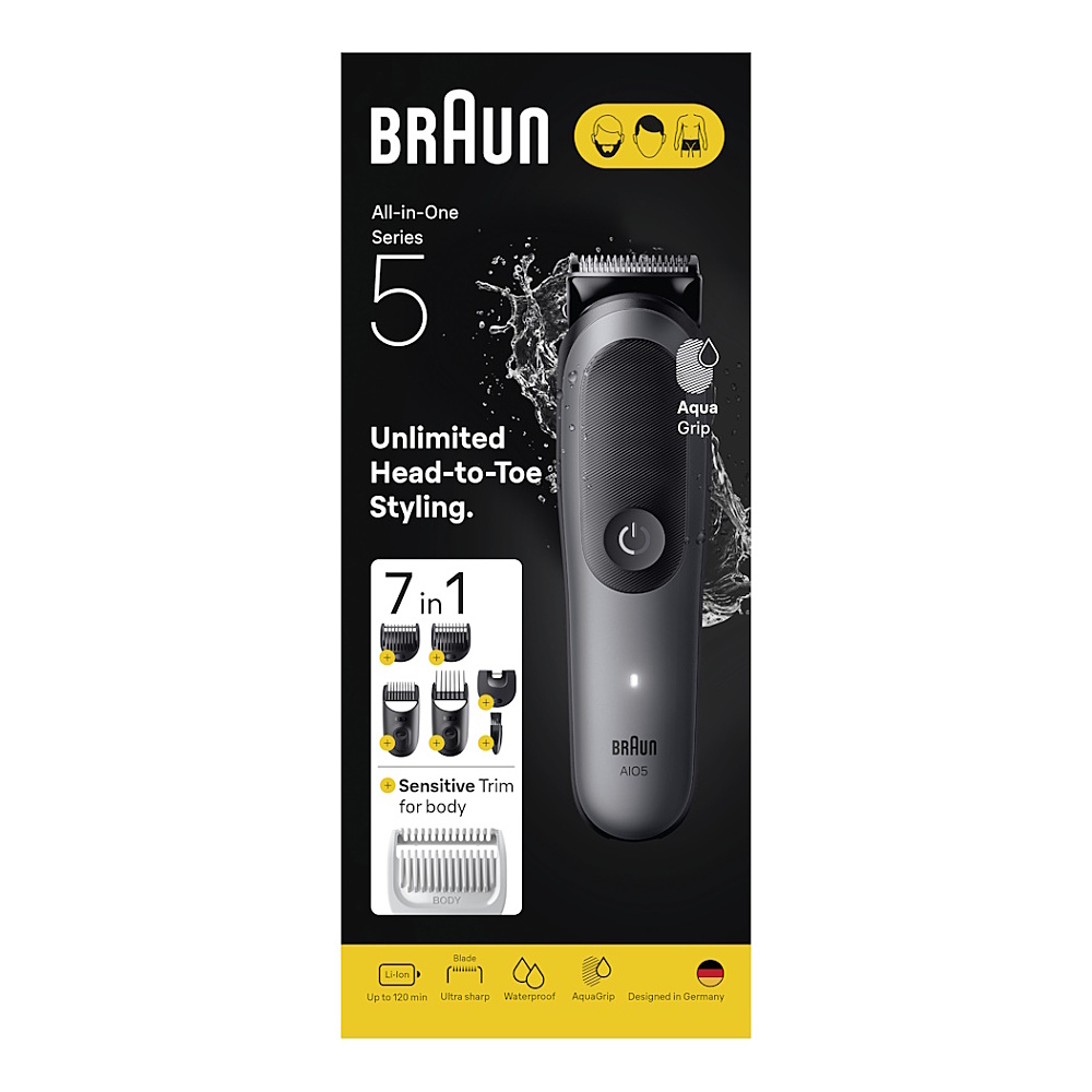 BRAUN Series 5 AIO5520 7v1 sada úpravu tela