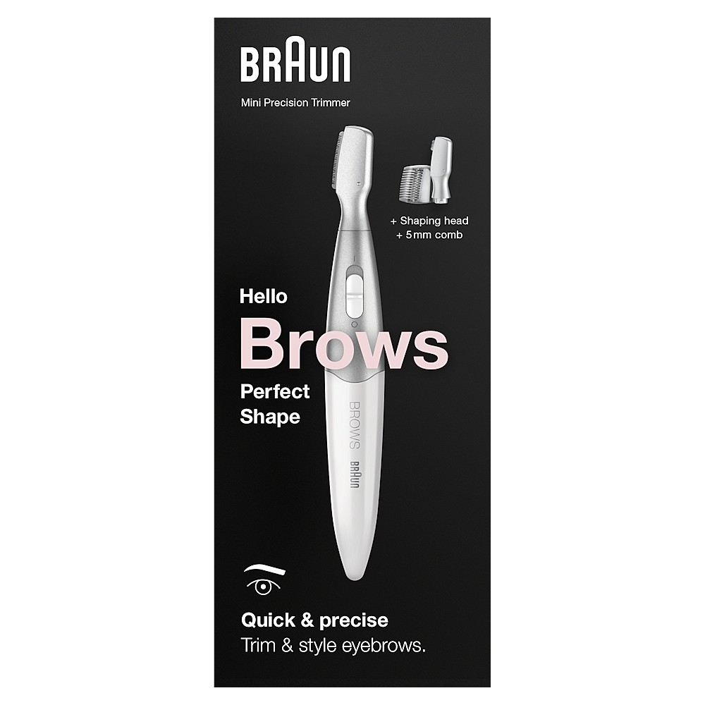 BRAUN Mini presný zastrihávač obočia FG1106