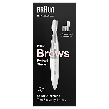 BRAUN Mini presný zastrihávač obočia FG1106 (Zastrihávač vlasov a chĺpkov) - Elektrické