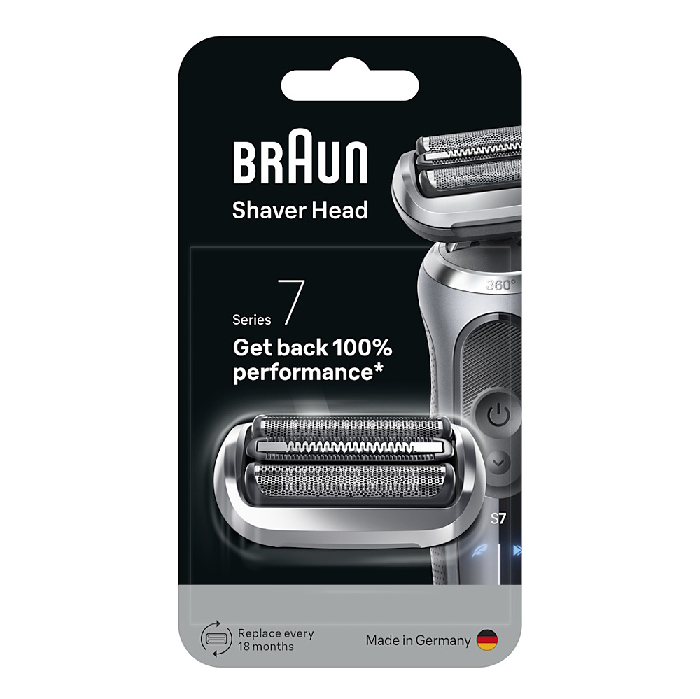 BRAUN Series 7 silver 74s náhradné hlavice pre strojček.