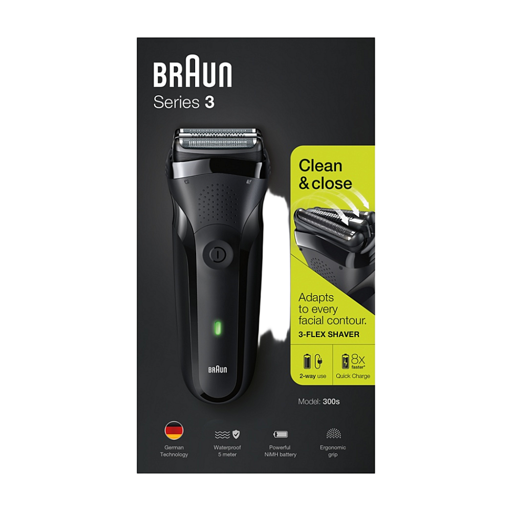 Braun Series 3 300 Elektrický holiaci strojček pre mužov