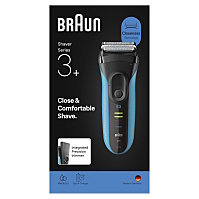 BRAUN Series 3+ 3040S wet&dry elektrický holiaci strojček