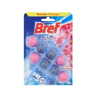 BREF Blue Aktiv Fresh Flowers tuhý WC blok 2x 50 g