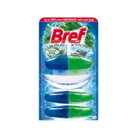 BREF Duo-Aktiv Northern Pine tekutý WC blok náhradná náplň 3x 50 ml