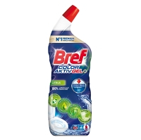 BREF Color Aktiv gel WC čistič Citrus 700 ml