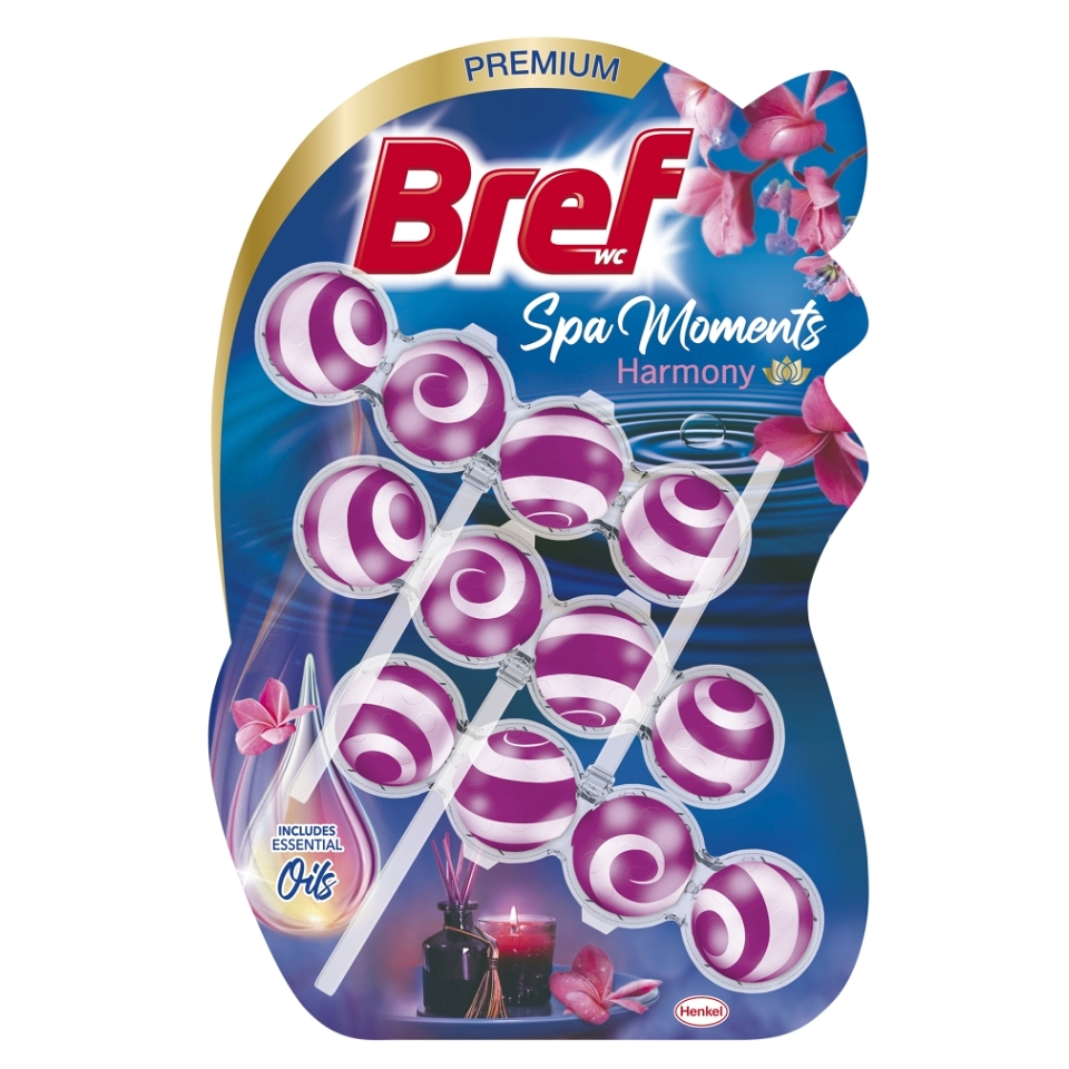 E-shop BREF Spa Moments Tuhý WC blok Harmony 3 x 50 g