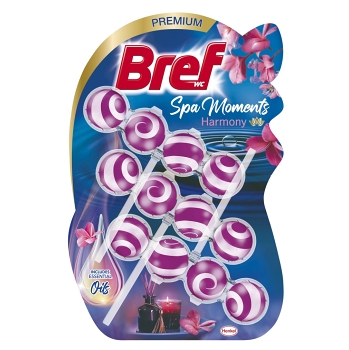 BREF Spa Moments Tuhý WC blok Harmony 3 x 50 g (WC bloky)