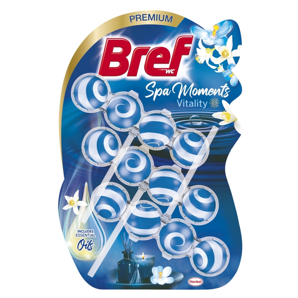 E-shop BREF Spa Moments Tuhý WC blok Vitality 3 x 50 g