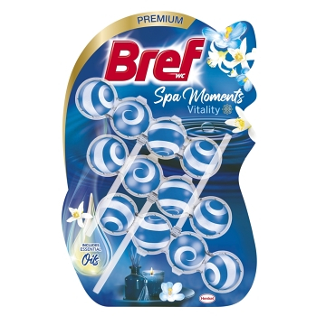 BREF Spa Moments Tuhý WC blok Vitality 3 x 50 g (WC bloky)