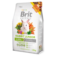 BRIT Animals rabbit junior complete krmivo pre králiky 1,5 kg