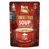 BRIT Care Christmas Fish Soup vianočná polievka pre mačky 75 g