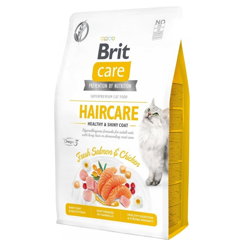 E-shop BRIT Care Cat Haircare Healthy & Shiny Coat granule pre mačky 1 ks, Hmotnosť balenia: 7 kg