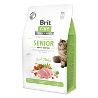 BRIT Care Cat Senior Weight Control granule pre mačky nad 7 rokov 2 kg