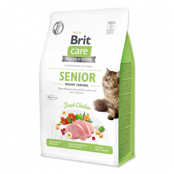BRIT Care Cat Senior Weight Control granule pre mačky nad 7 rokov 1 ks, Hmotnosť balenia: 2 kg