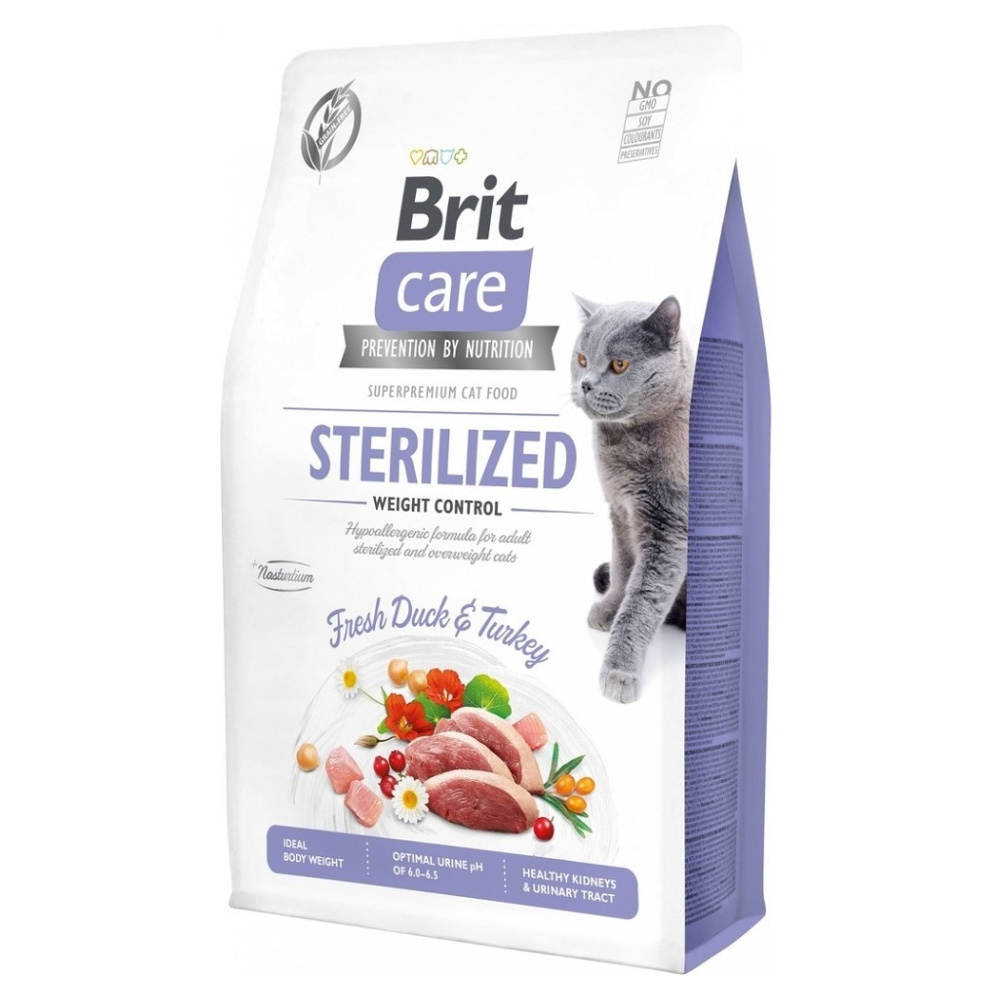BRIT Care Cat Sterilized Weight Control granule pre sterilizované mačky 1 ks, Hmotnosť balenia: 2 kg