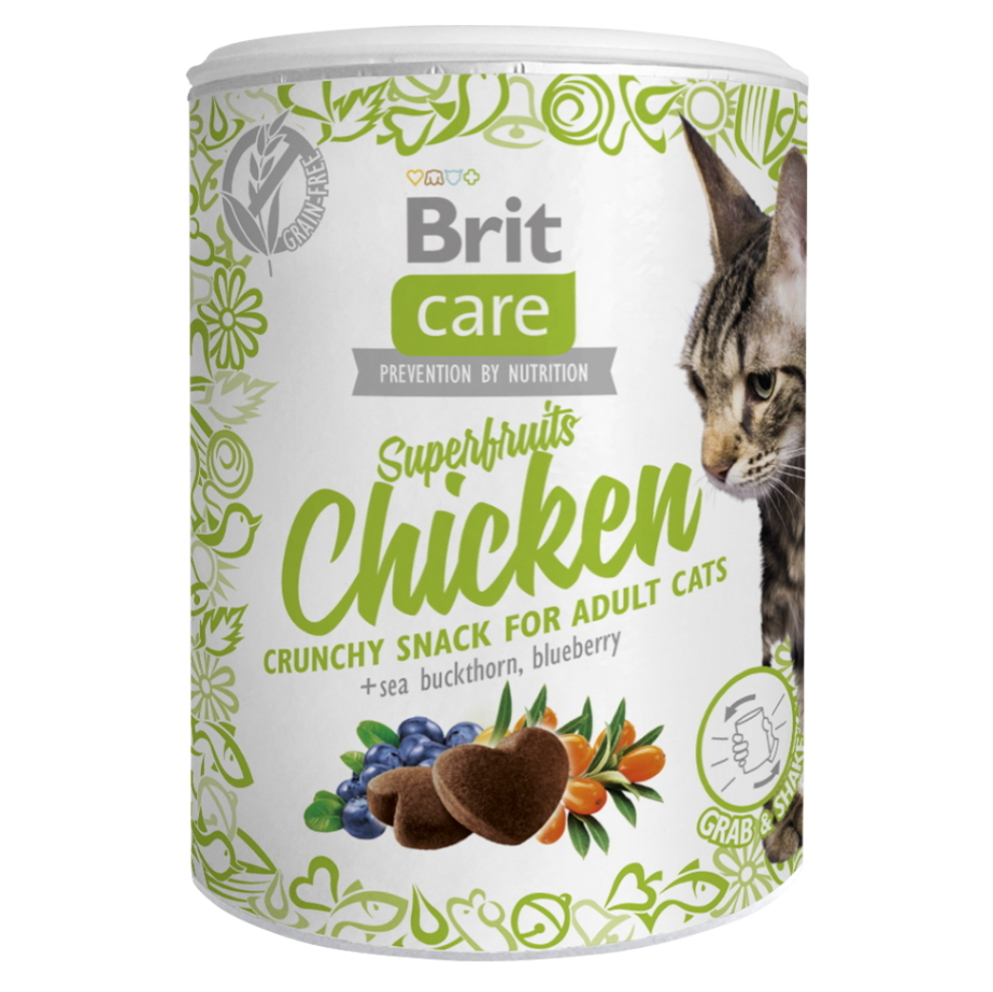 BRIT Care cat snack superfruits chicken 100 g kúpite na Mojalekaren.sk
