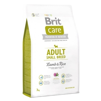 BRIT Care pre psov Adult Small Breed Lamb & Rice 1 ks, Hmotnosť balenia: 3 kg