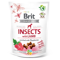 BRIT Care Crunchy Snack Insects with Lamb maškrty pre psov 200 g