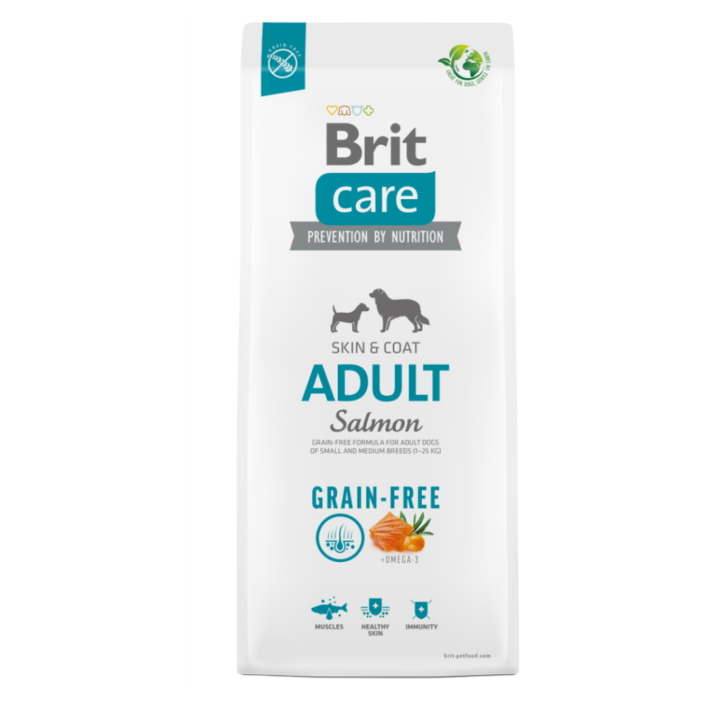 BRIT Care Grain-free Adult granule pre psov 1 ks, Hmotnosť balenia: 3 kg