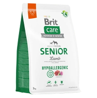 BRIT Care Hypoallergenic Senior granuly pre psov 1 ks, Hmotnosť balenia: 3 kg